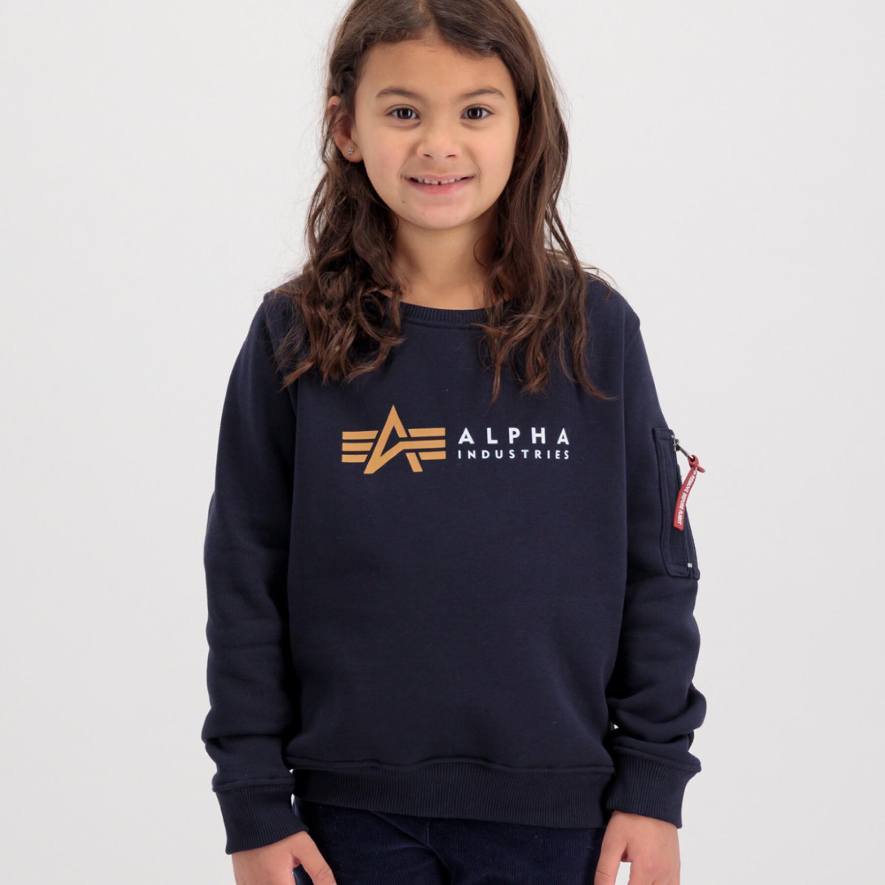 Kinder sweatshirt Alpha Industries Alpha Label