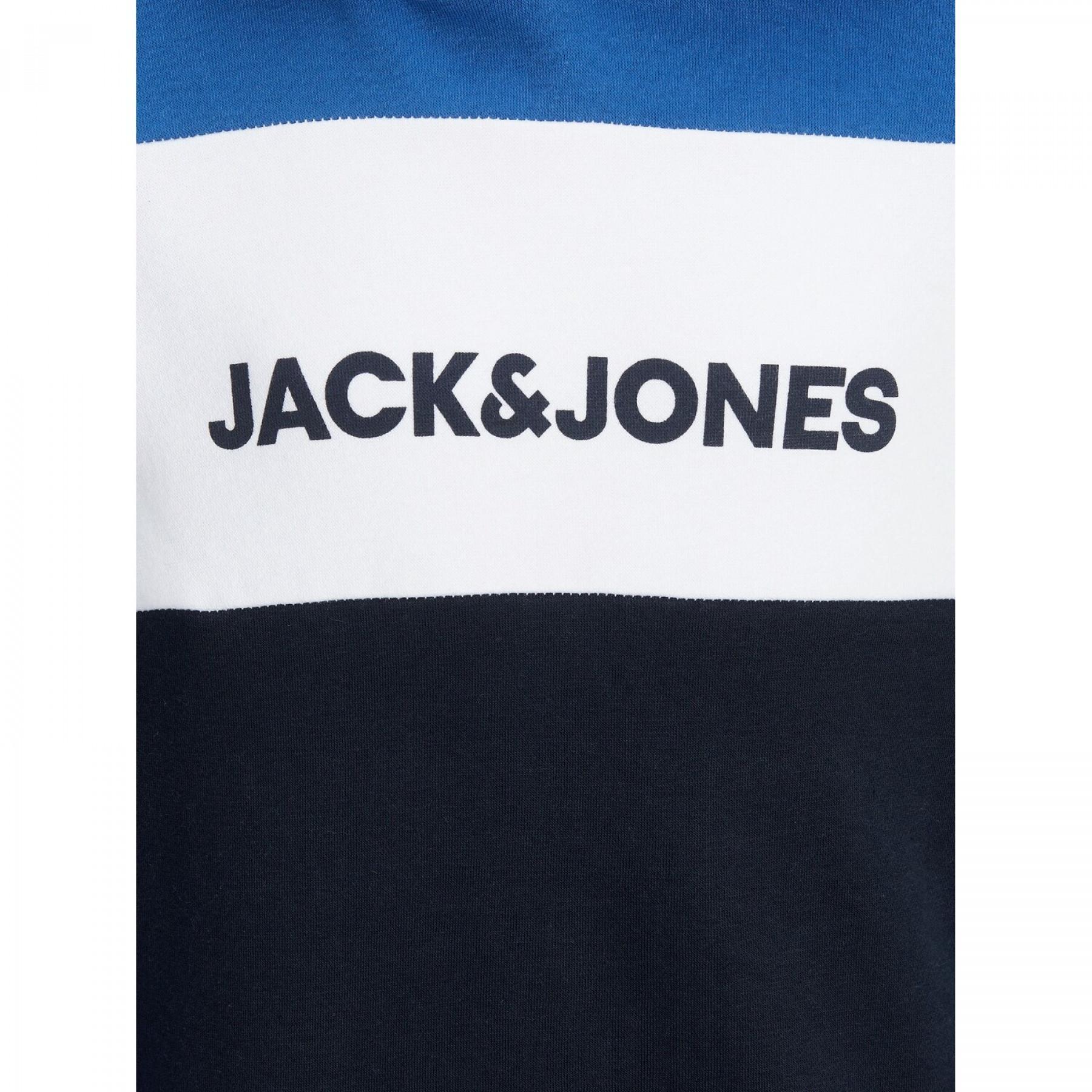 Sweater met capuchon voor kinderen Jack & Jones Logo Blocking