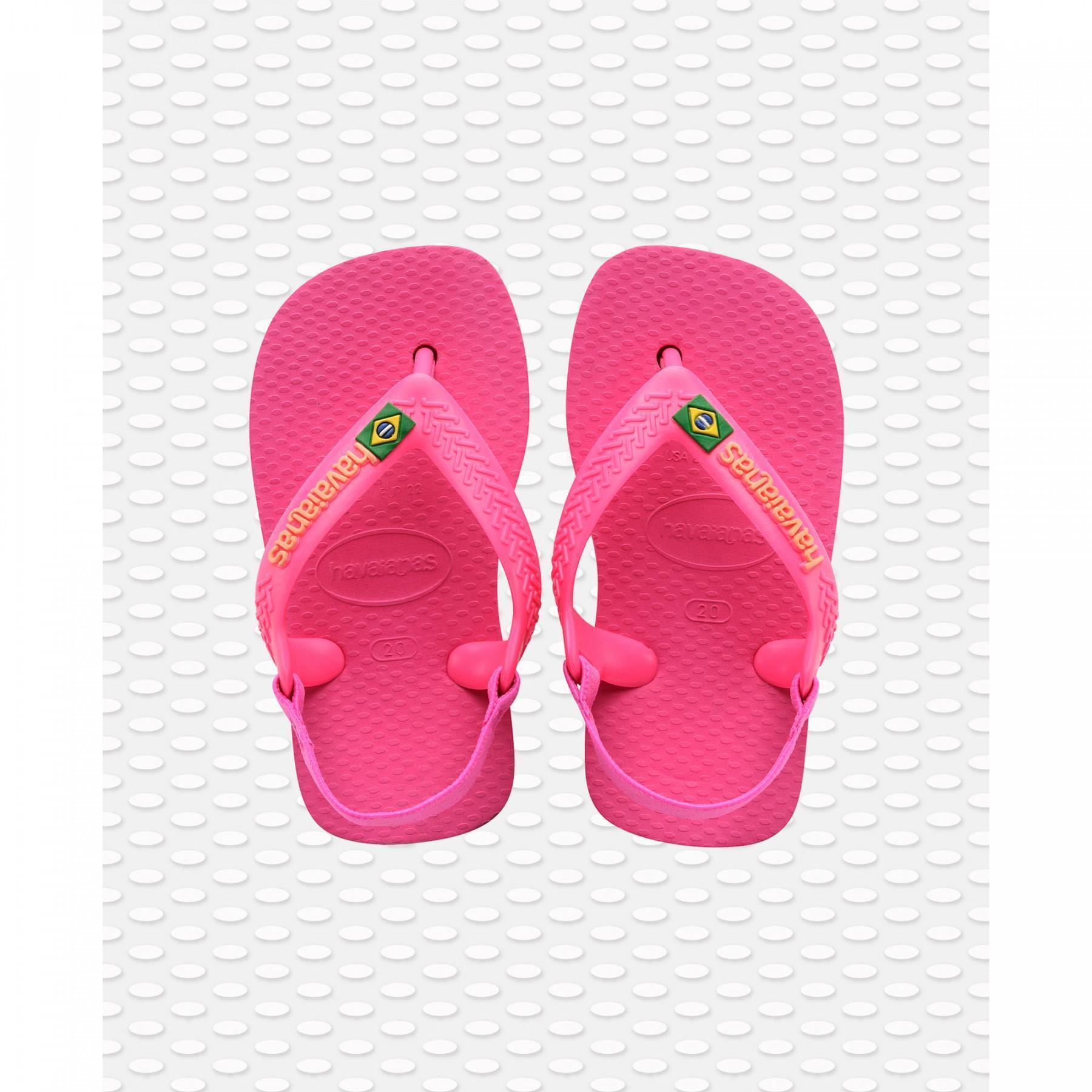 Slippers Havaianas bébé Brasil Logo II