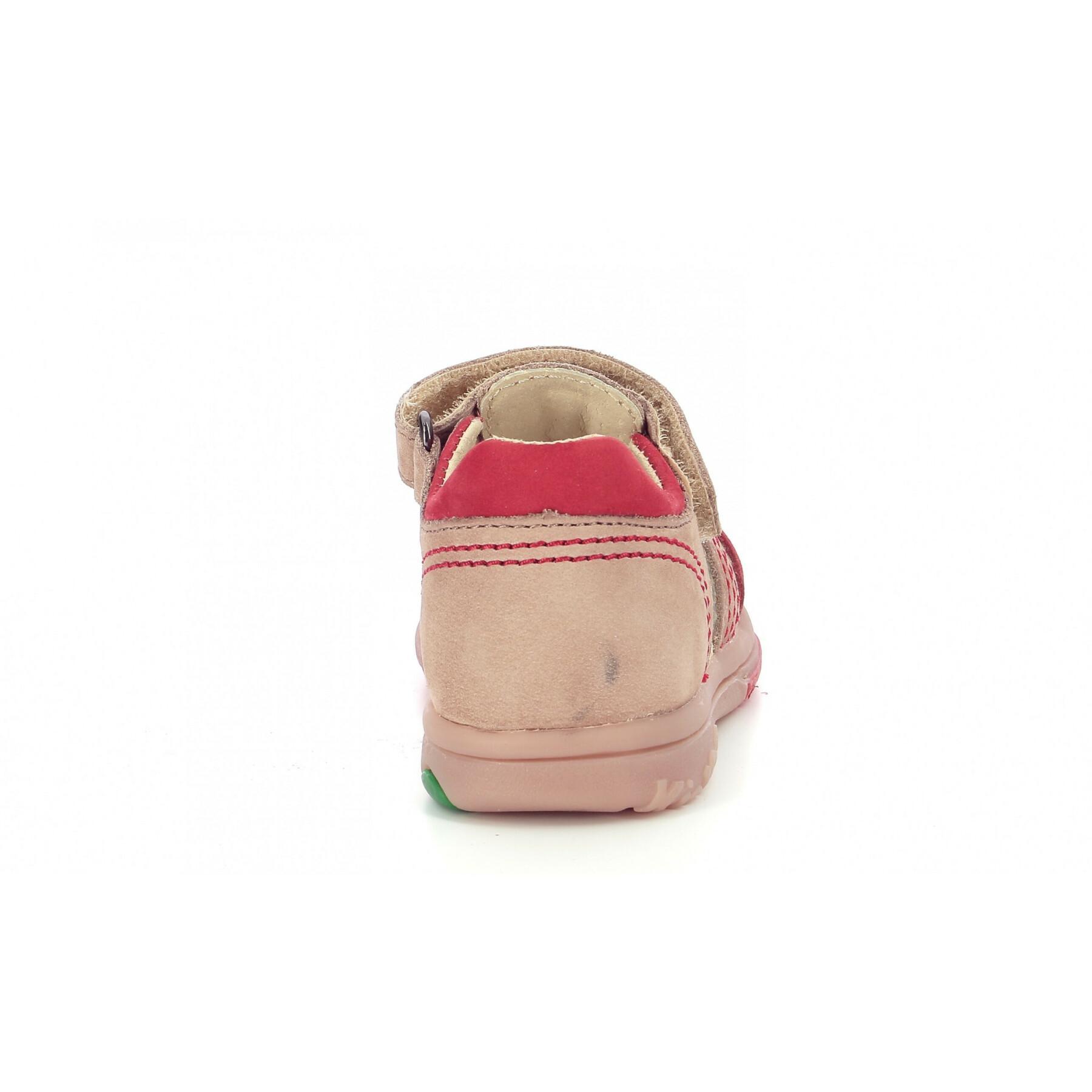 sandalen voor babyjongens Kickers Platiback