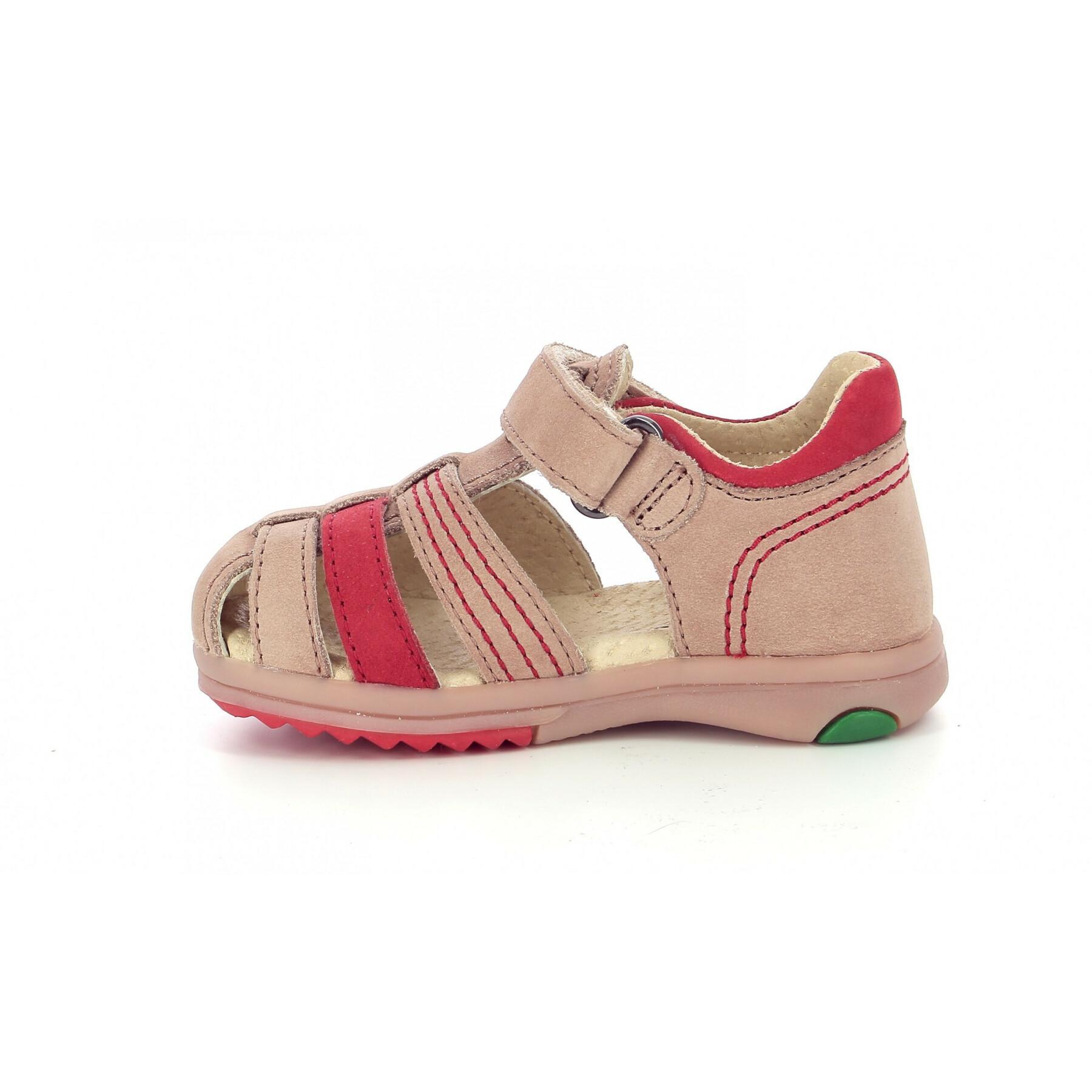 sandalen voor babyjongens Kickers Platiback