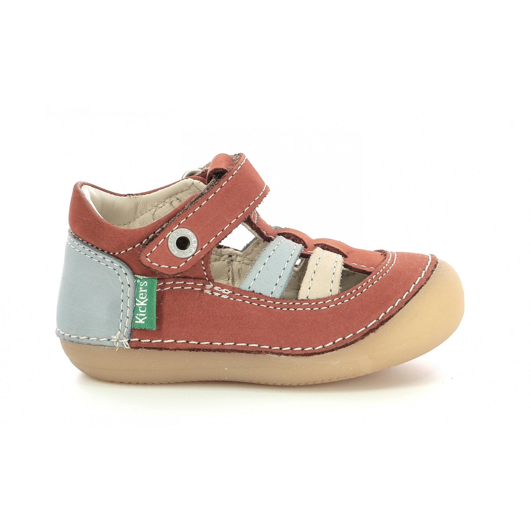 sandalen voor babyjongens Kickers Sushy