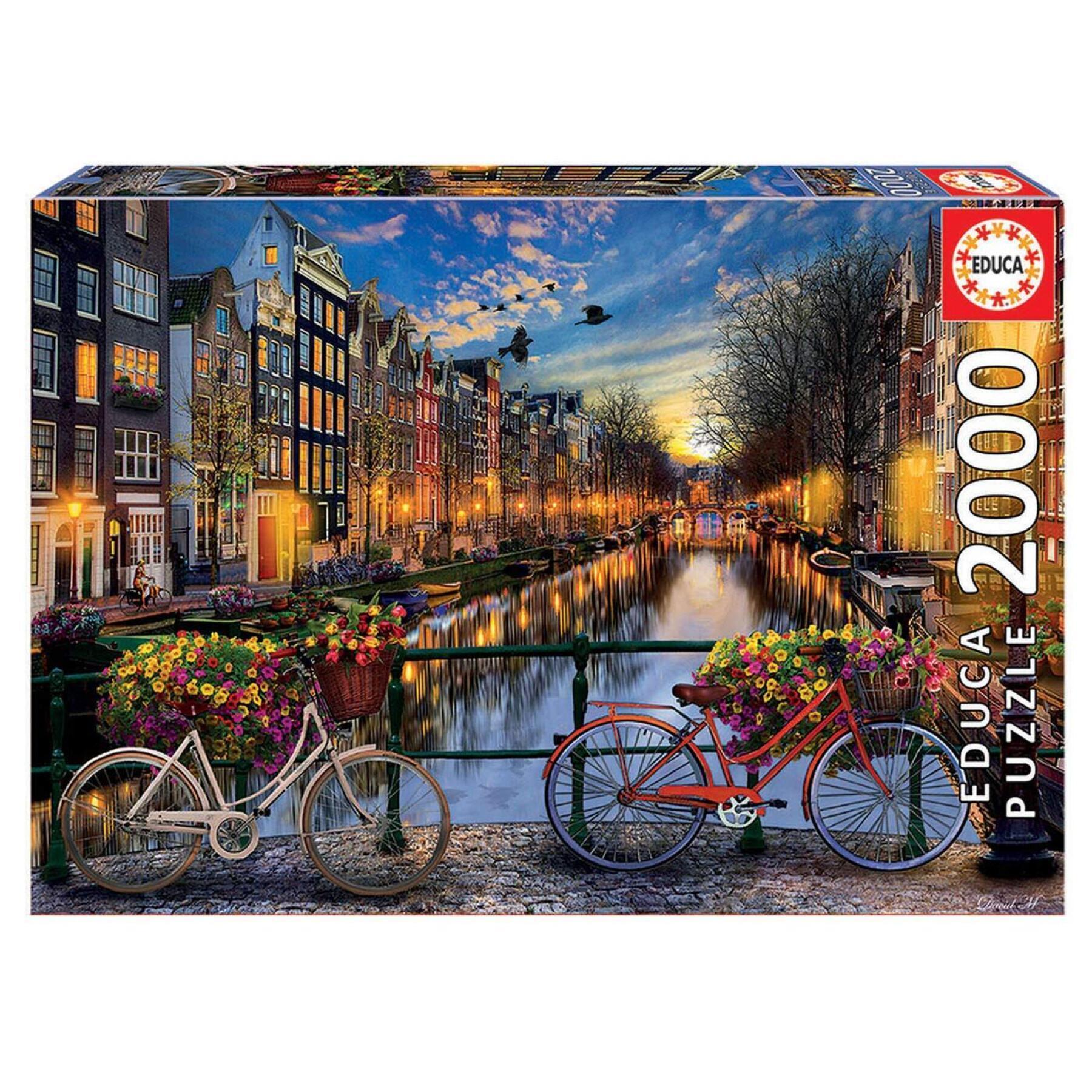 2000 stukjes puzzel Educa Amsterdam
