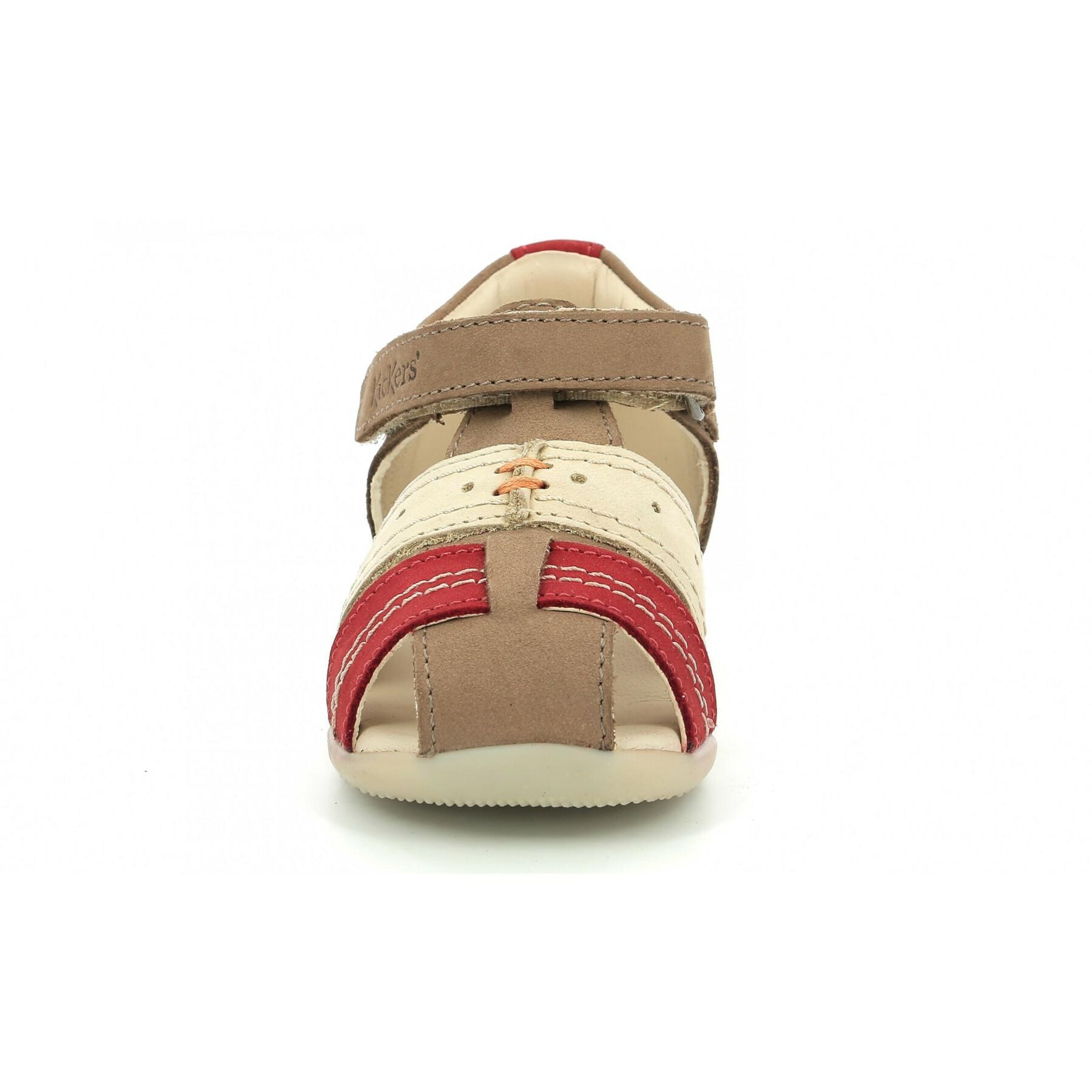 sandalen voor babyjongens Kickers Bigbazar-2