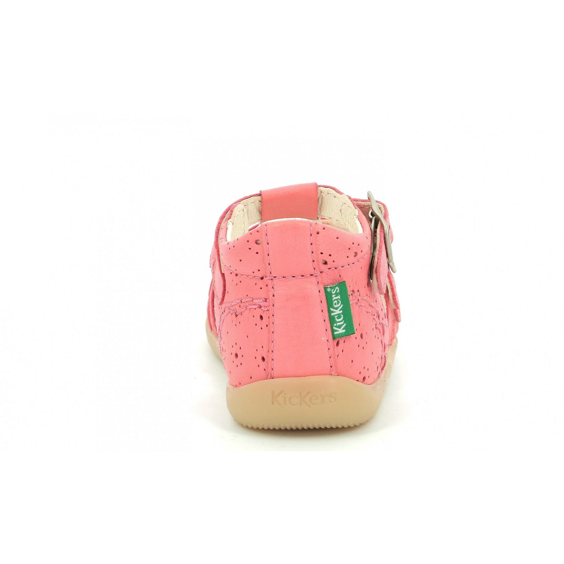 sandalen voor babymeisjes Kickers Bigfor