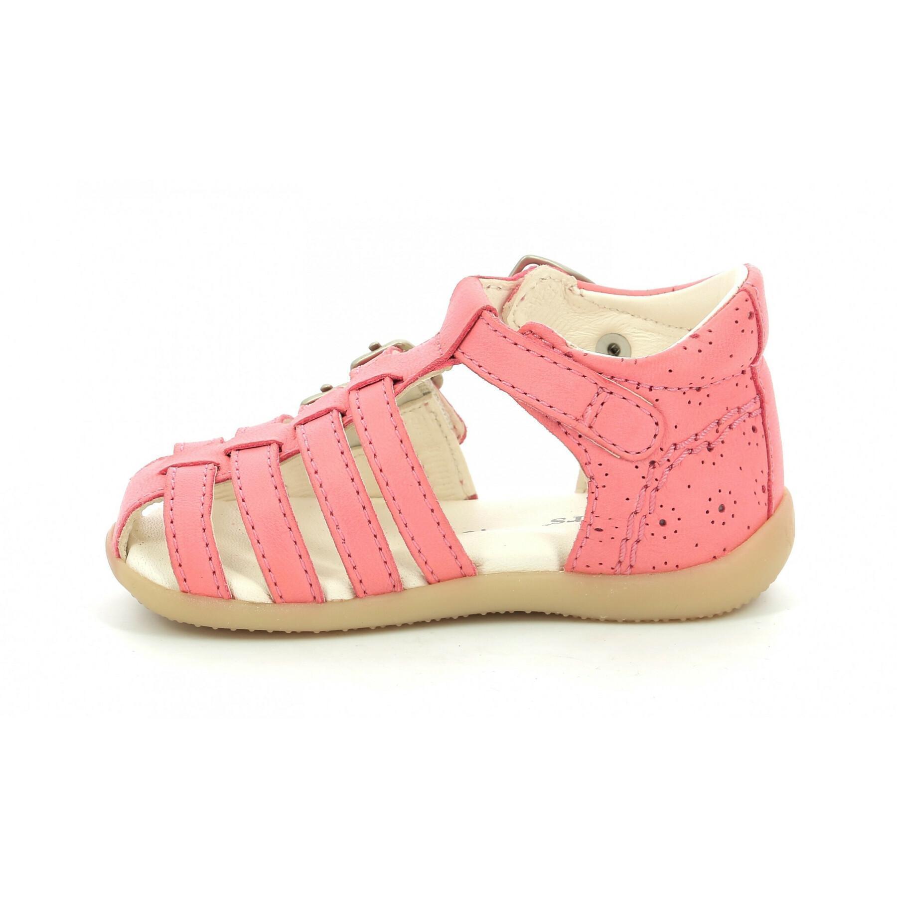 sandalen voor babymeisjes Kickers Bigfor