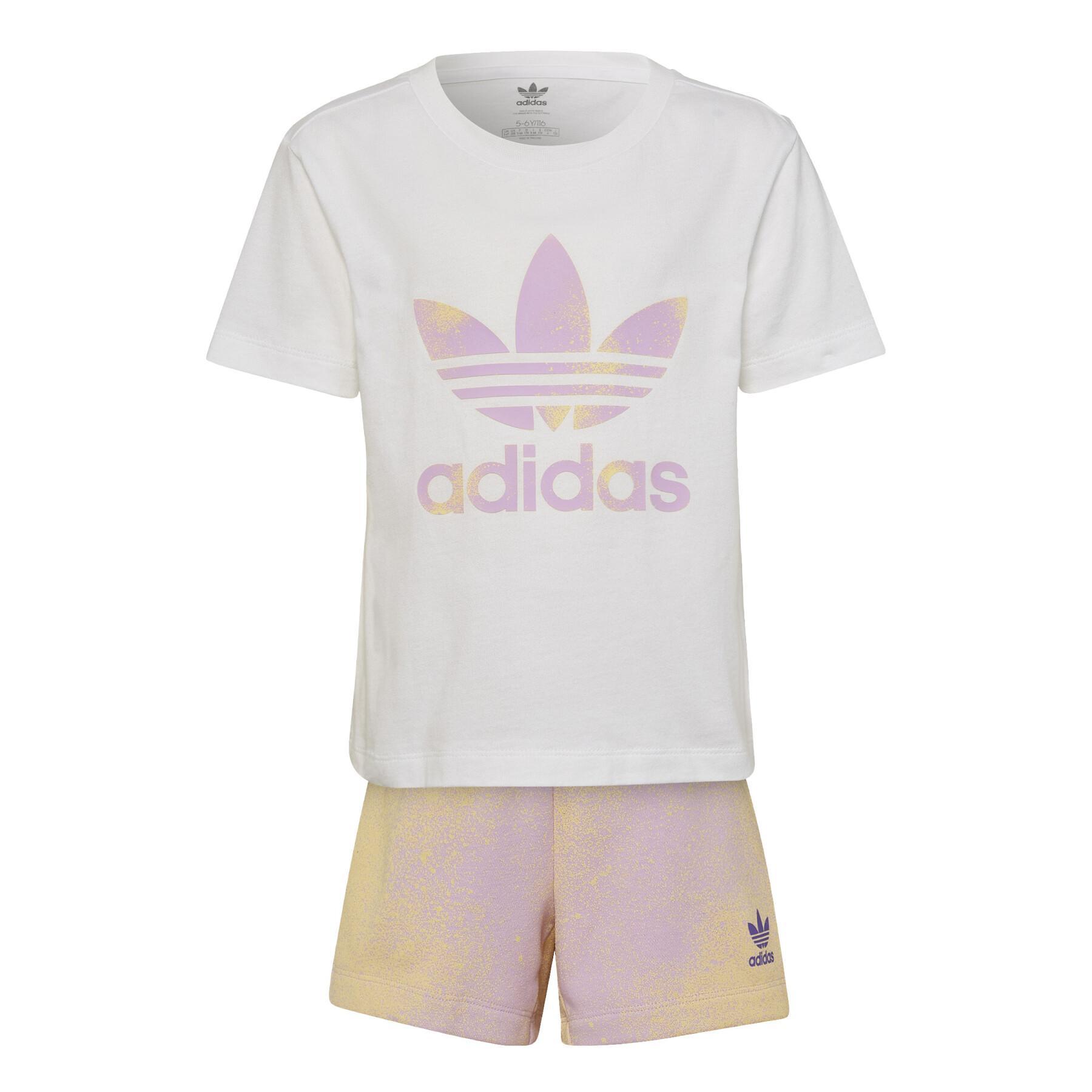 Set shorts en t-shirts voor meisjes adidas Originals Graphic Logo