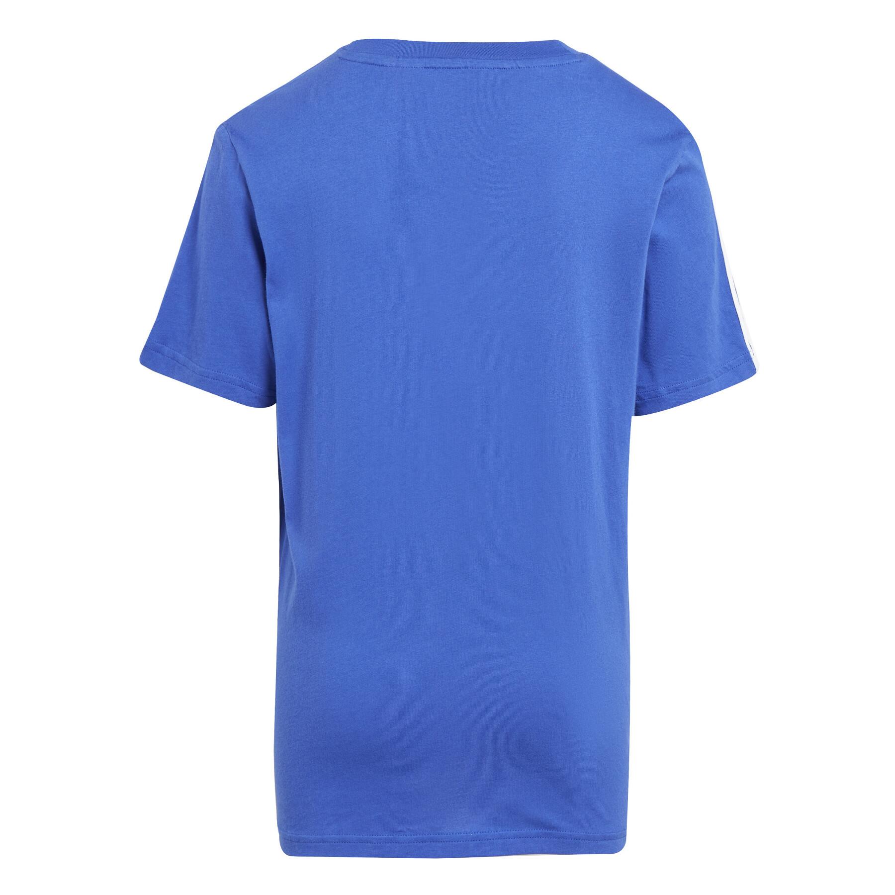 Kinder-T-shirt adidas Tiberio 3-Stripes Colorblock