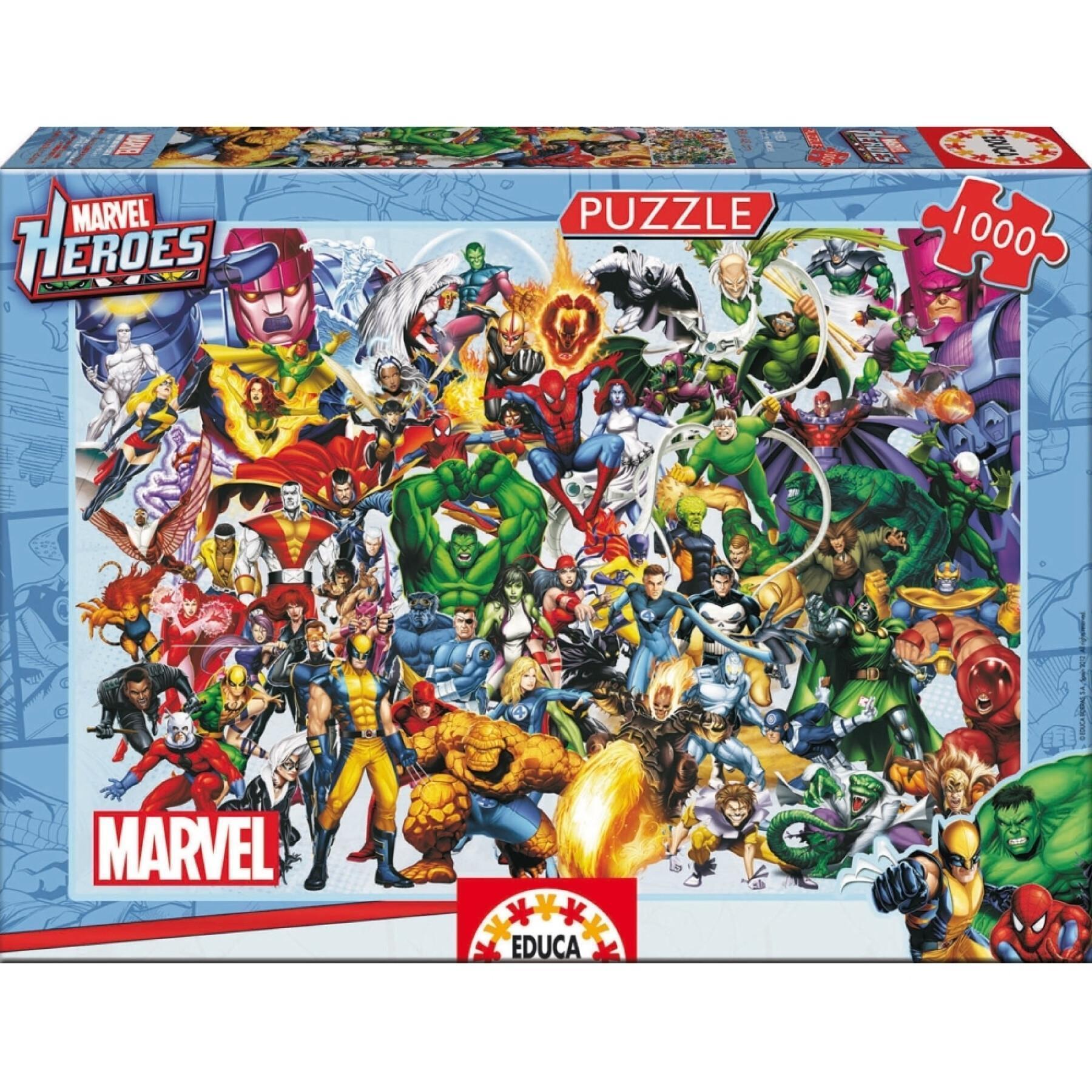 1000 stukjes puzzel Avengers Marvel Heroes