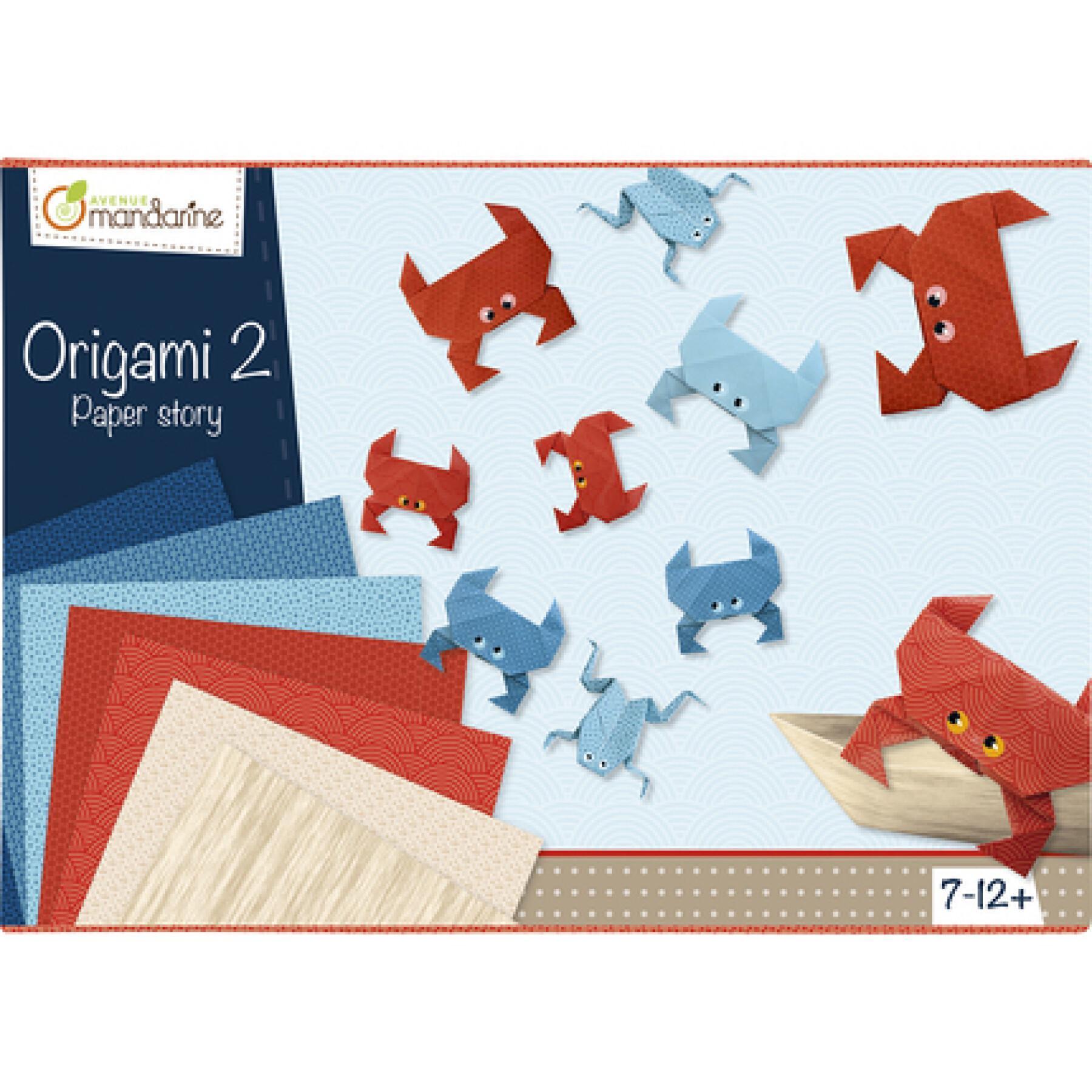 Creatieve doos - origami 2 Avenue Mandarine