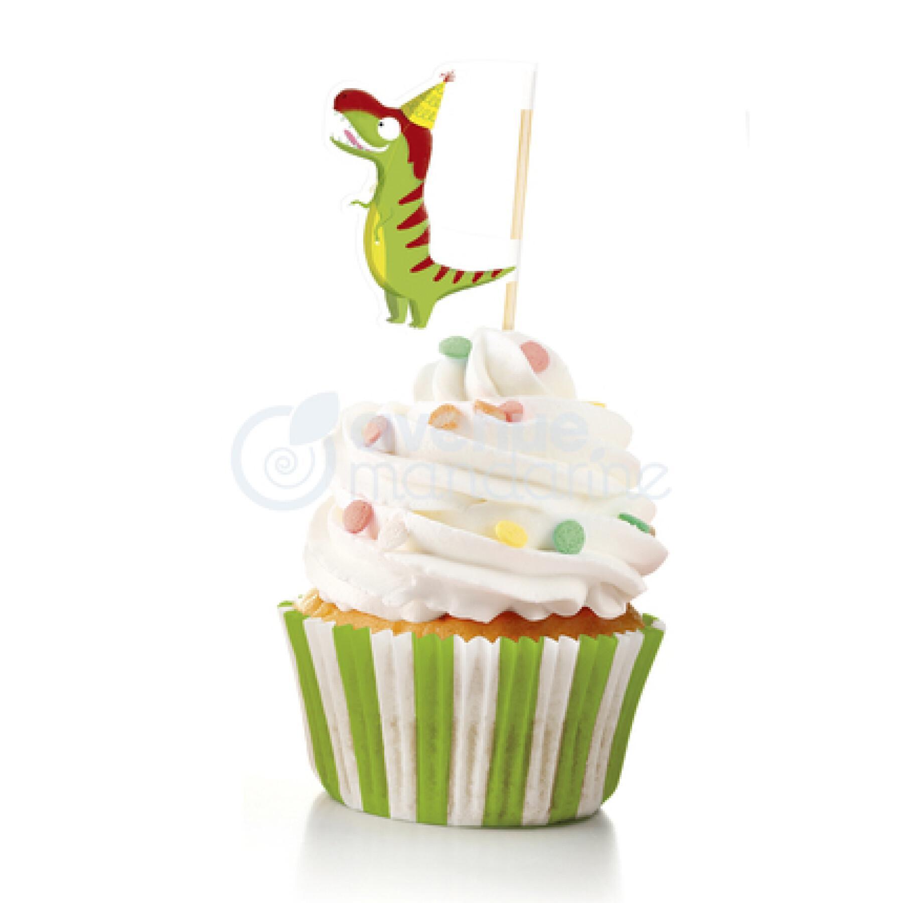 Creatieve receptendoos en accessoire happy cakes dinosaurussen Avenue Mandarine