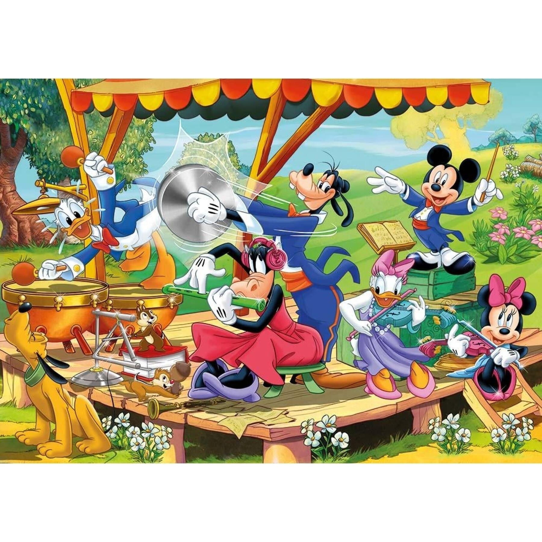 2-delige puzzel x 60 stukjes Clementoni Mickey Mouse