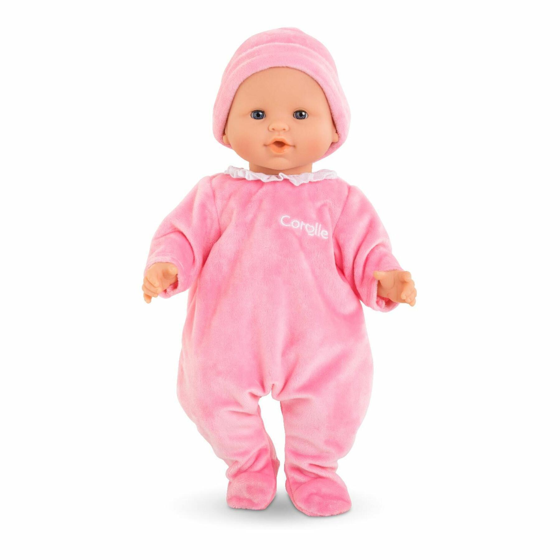 Pyjama en muts voor baby Corolle