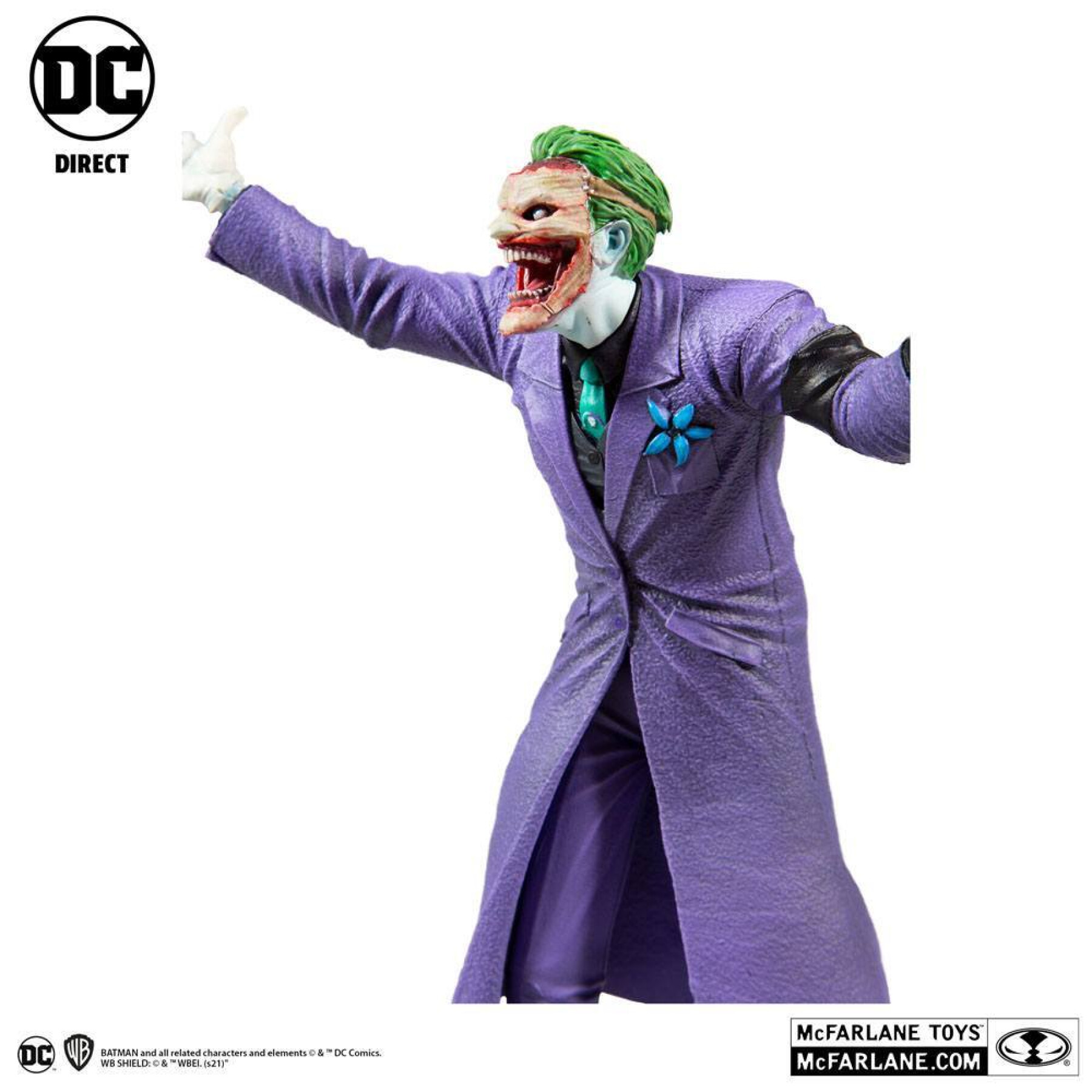 Figuur 1/10 - the joker purple craze: the joker van greg capullo DC Direct DC Comics