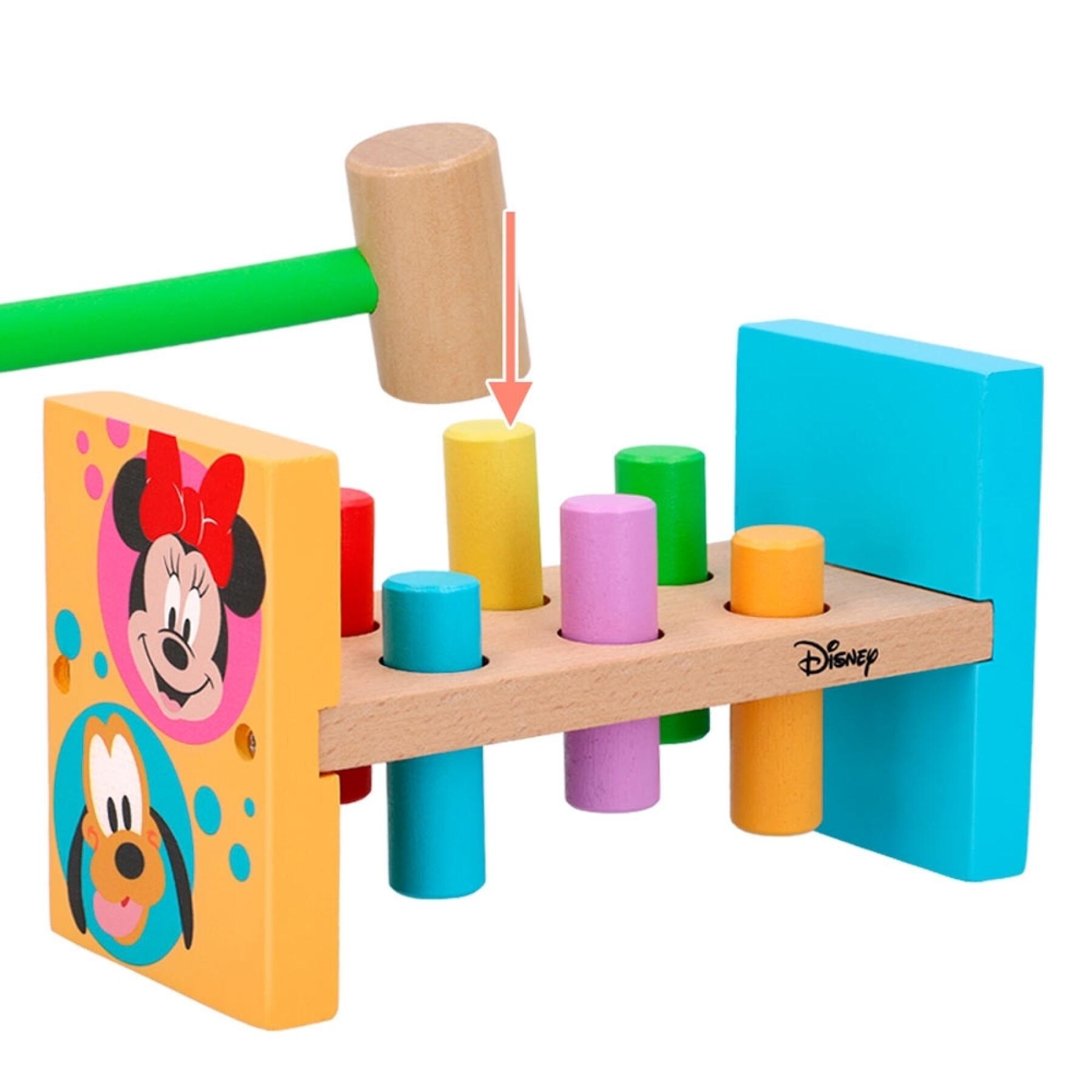 Educatieve spellen bouw houten hamer Disney Mickey ECO