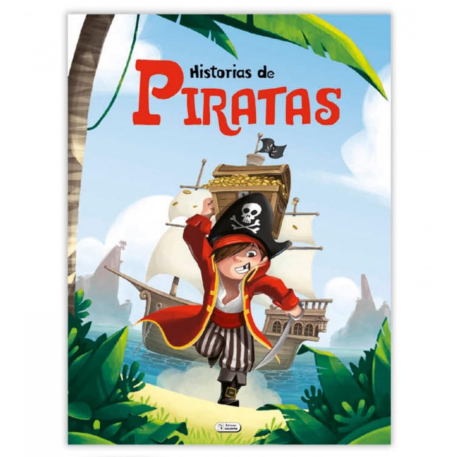 Verhalenboek 120 pagina's verhalen van pirates Ediciones Saldaña