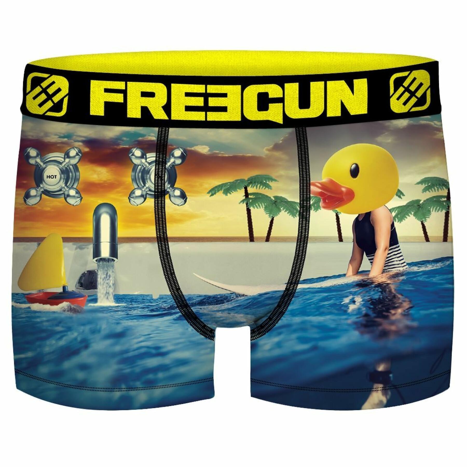 Surreal duck skate en surf boxershorts voor kinderen Freegun