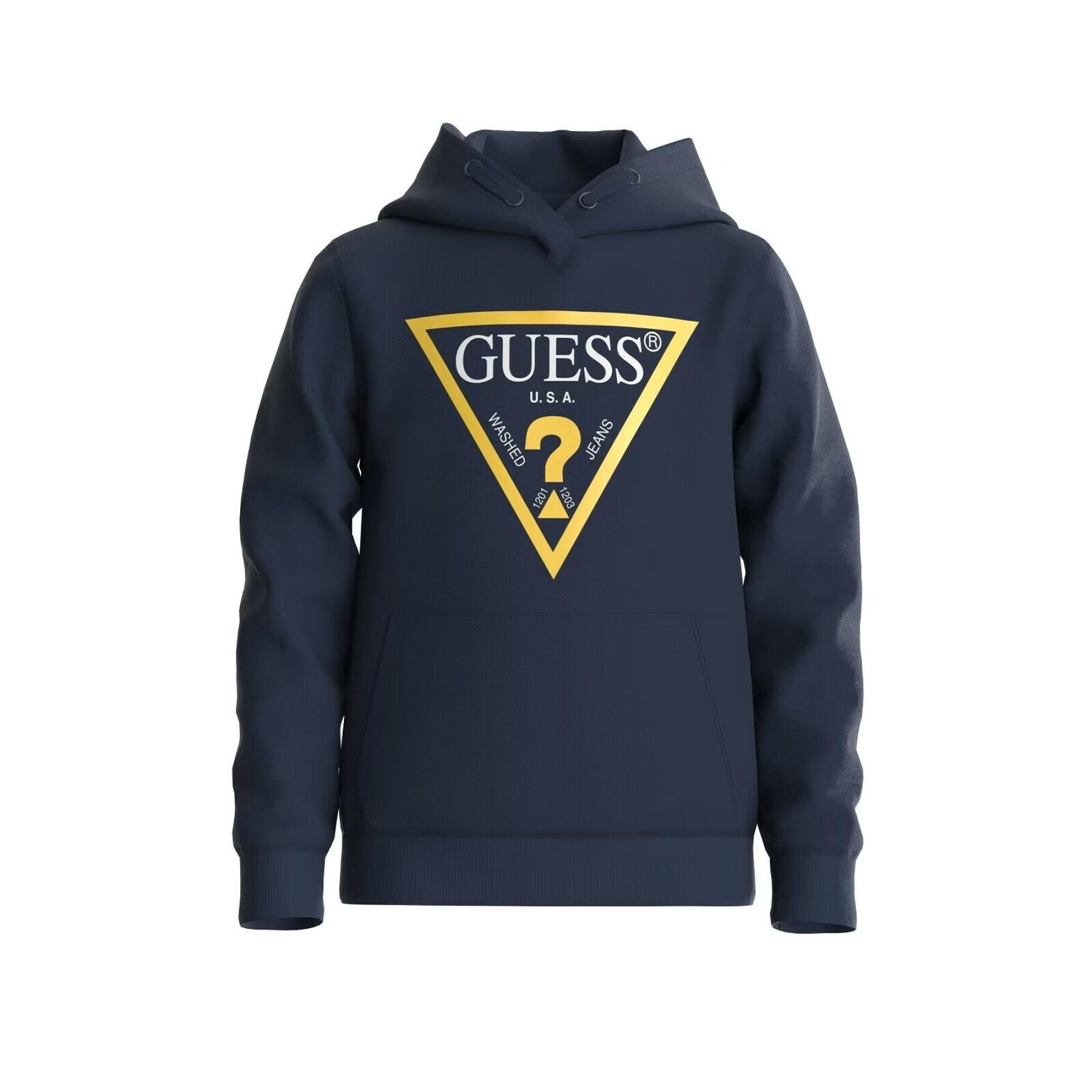 Kinder sweatshirt met capuchon Guess Core