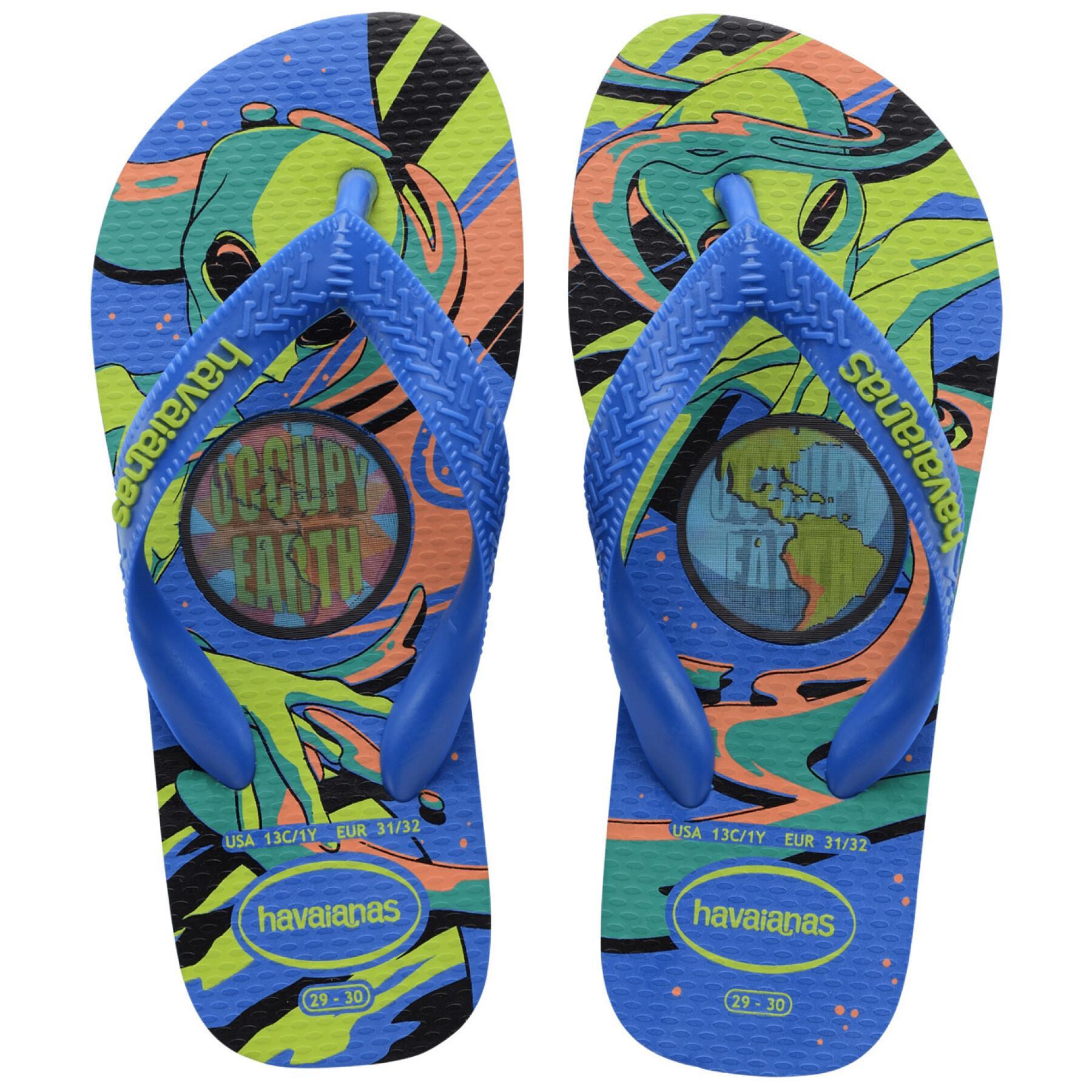 Kinderslippers Havaianas Top Holographic