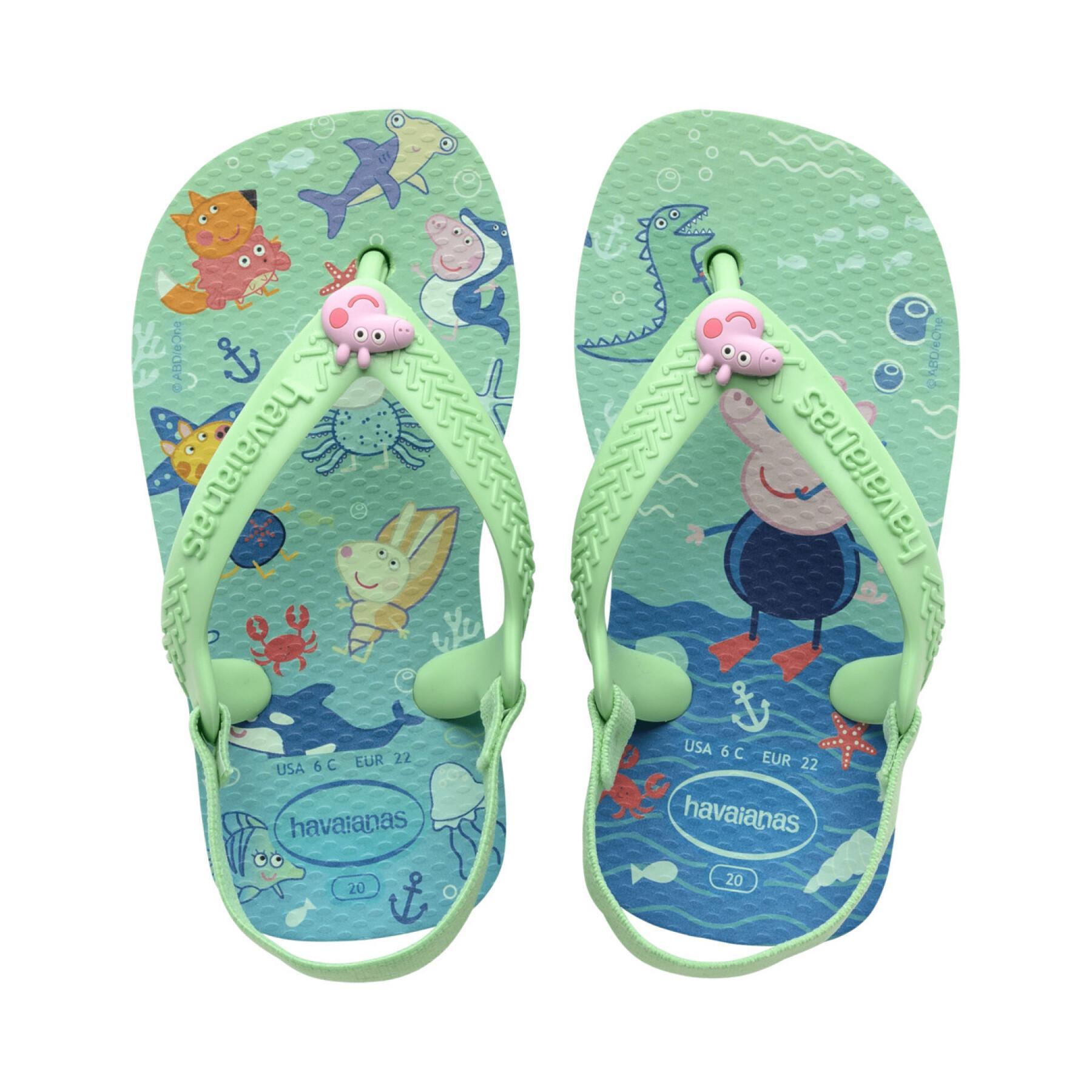 Baby slippers Havaianas Peppa Pig