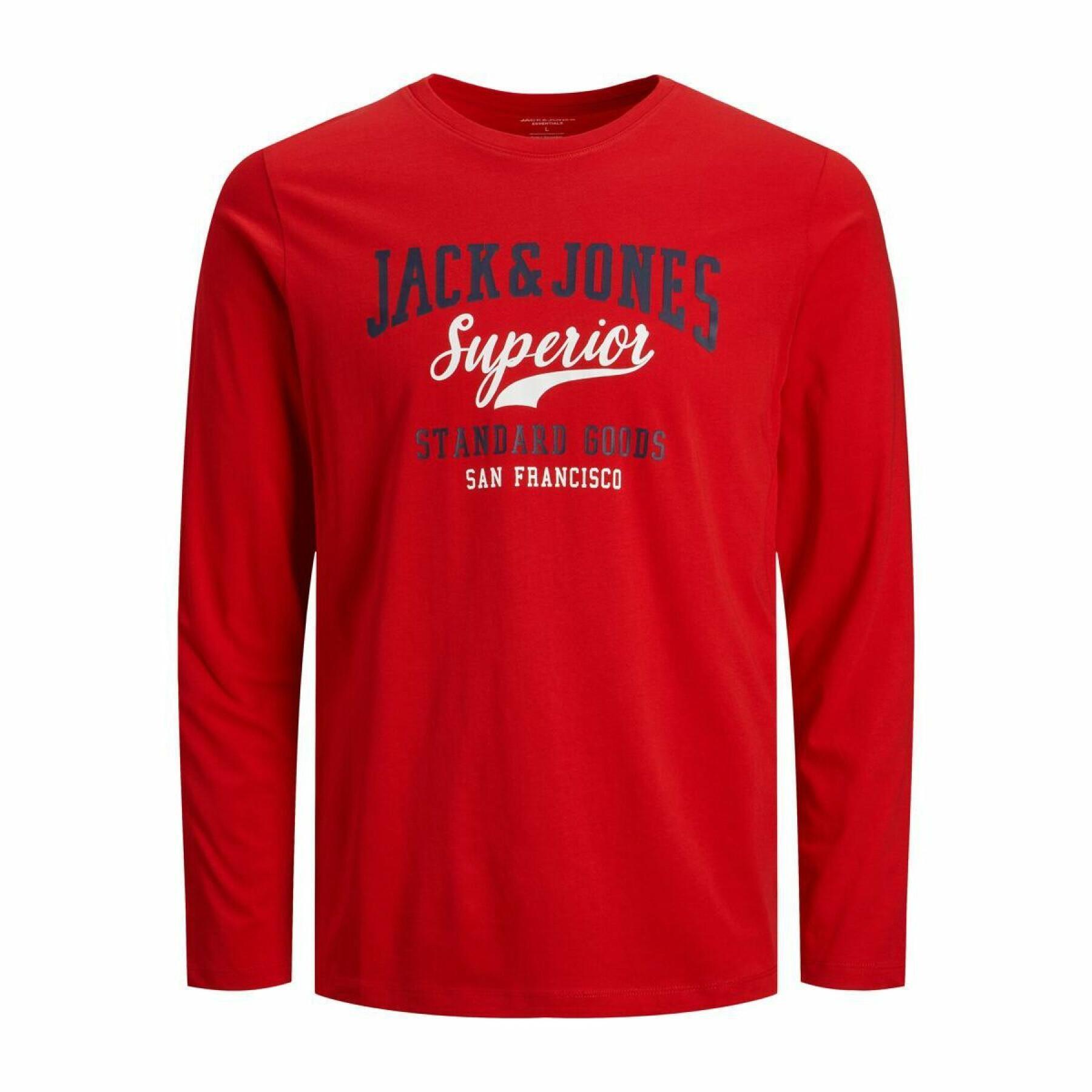 Kinder-T-shirt met lange mouwen Jack & Jones Logo