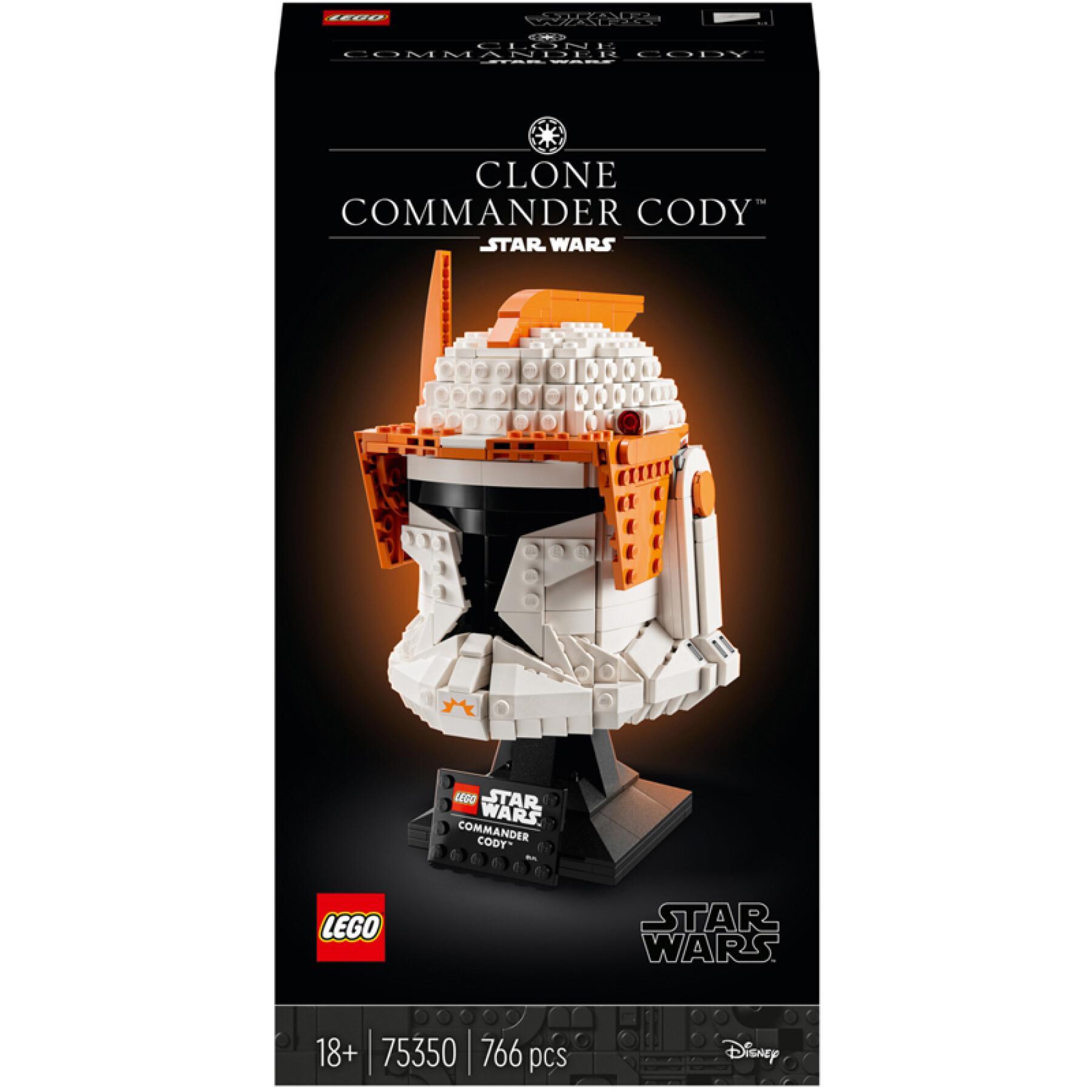 Helm constructie spelletjes Lego Commandant Cody Swars