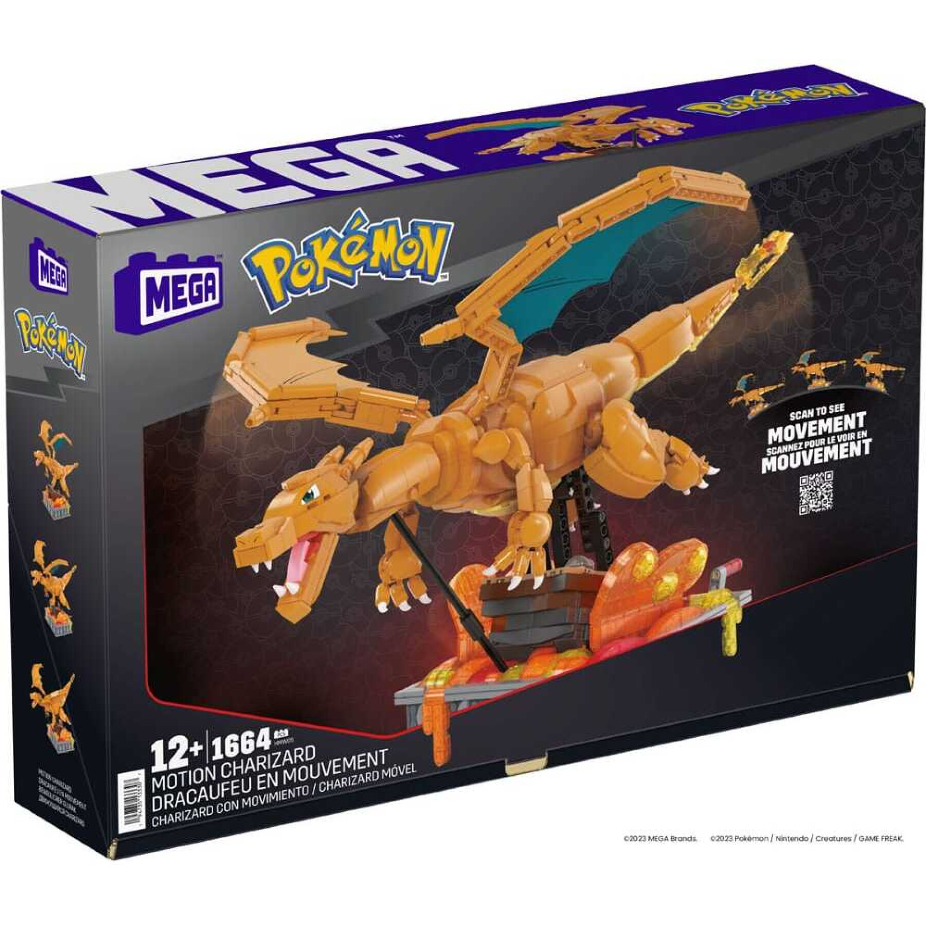 Bouwsets Mattel Pokémon Mega Construx Dracaufeu