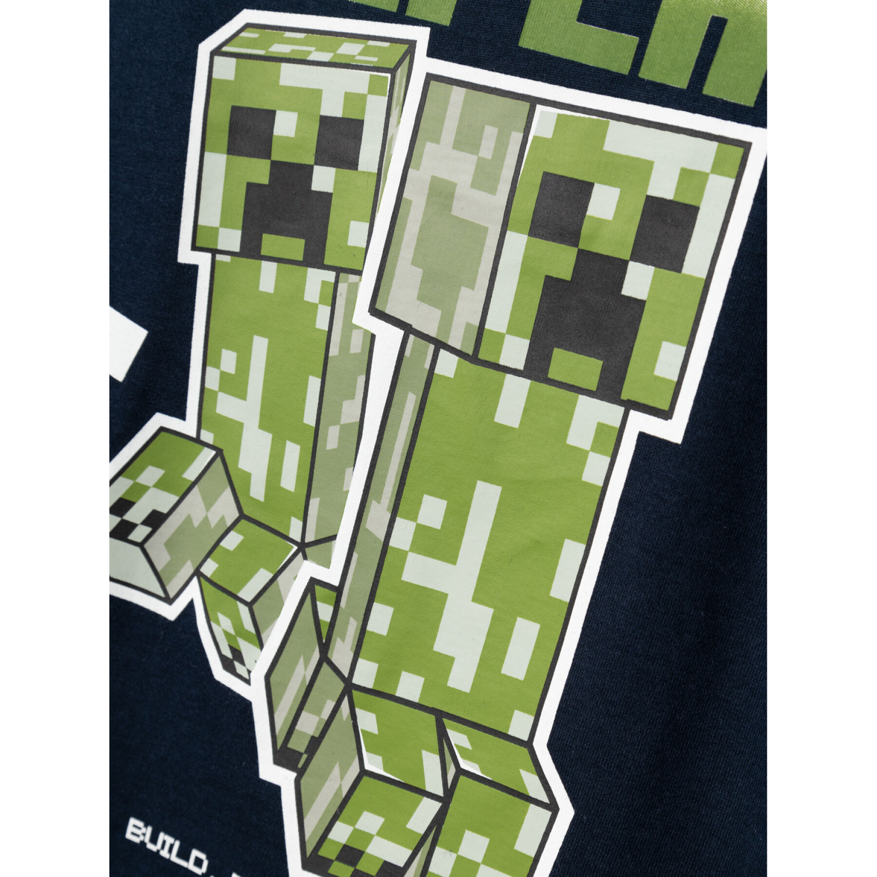Kinder-T-shirt Name it Mylius Minecraft