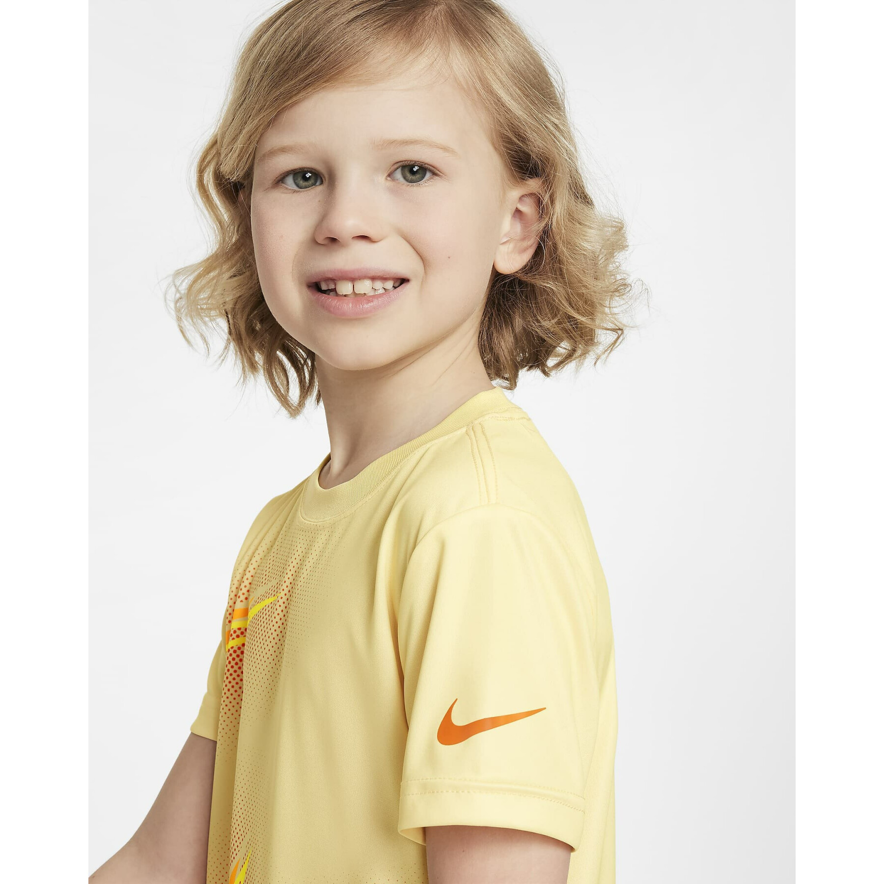 Kinder-T-shirt Nike Stacked Up Swoosh