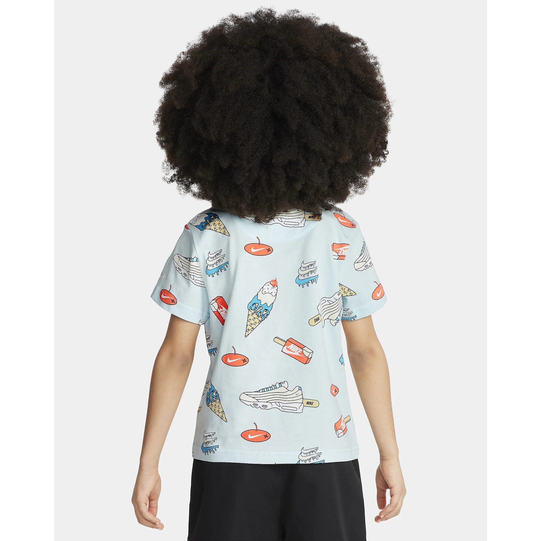 Kinder-T-shirt Nike Sole Food Print