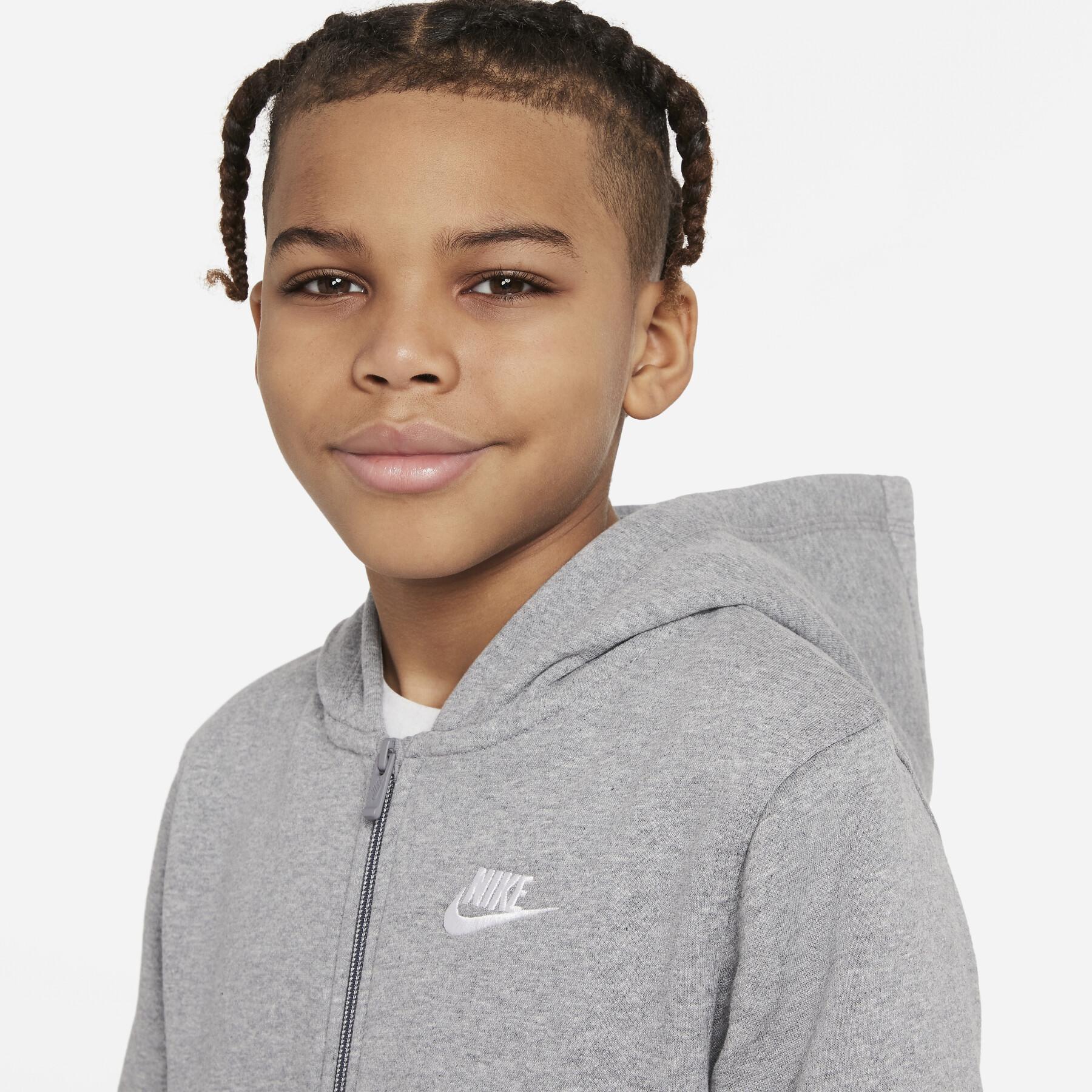 Kinder sweatshirt met capuchon Nike Club