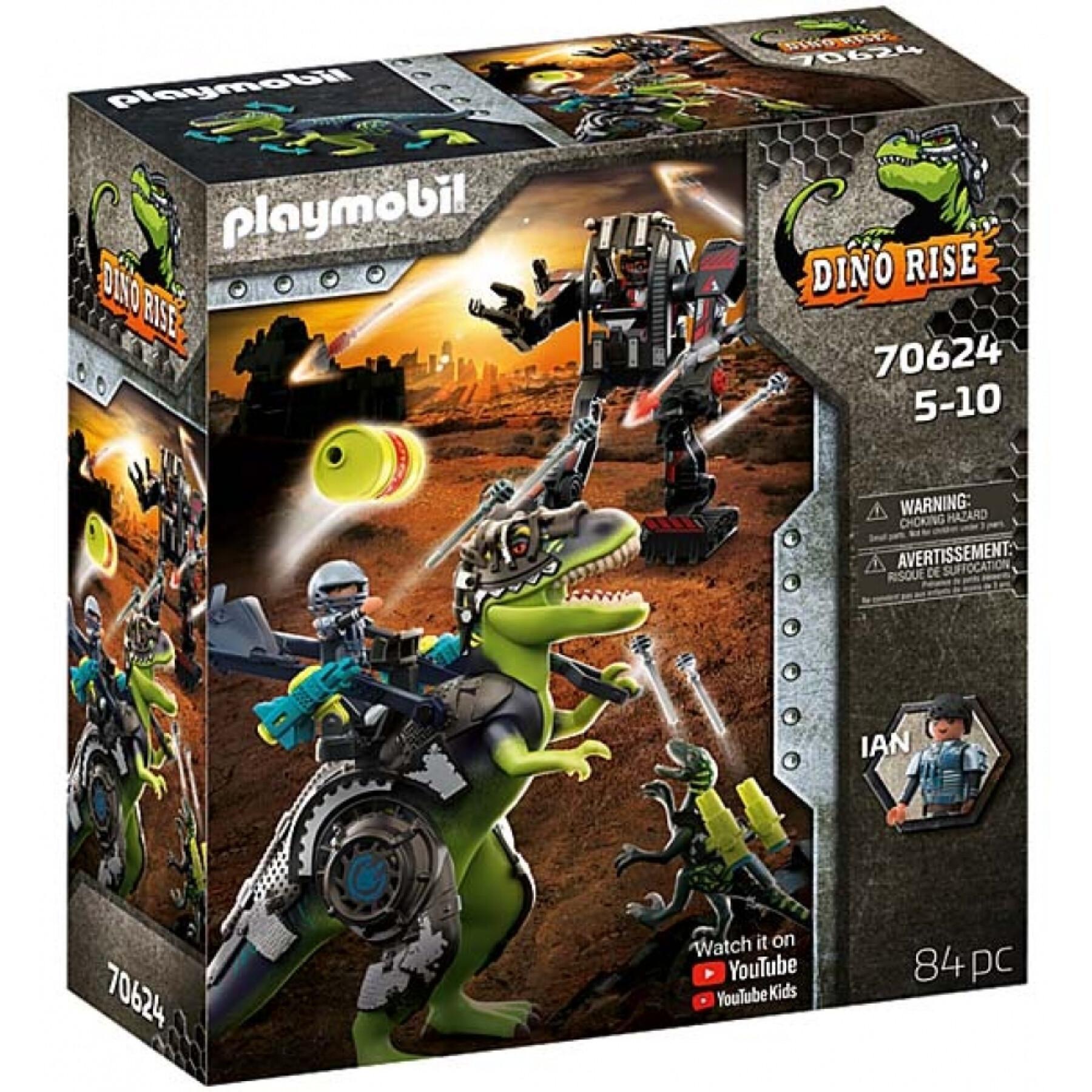 Speelgoedwedstrijd van de giga Playmobil Dino T-Rex