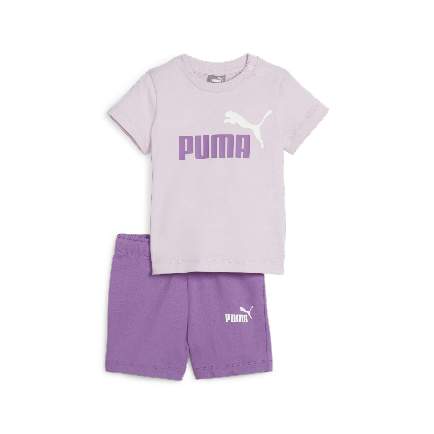 Baby t-shirt en shortset Puma Minicats