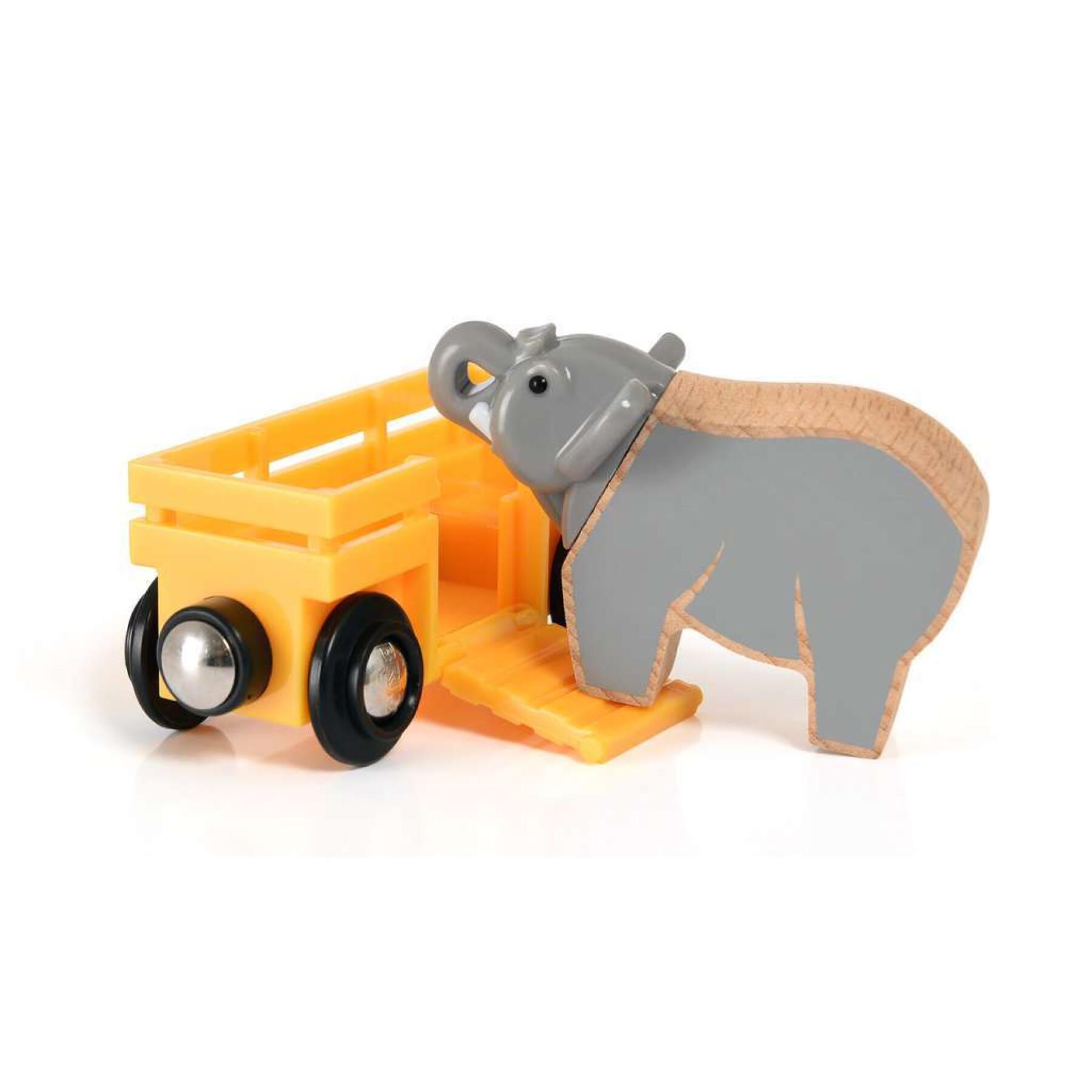 Wagen en olifant Ravensburger