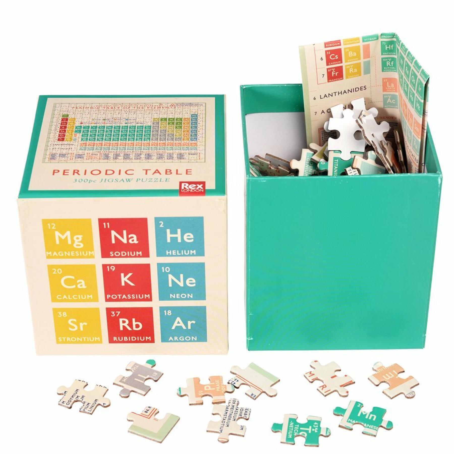 300 stukjes puzzel Rex London Periodic Table