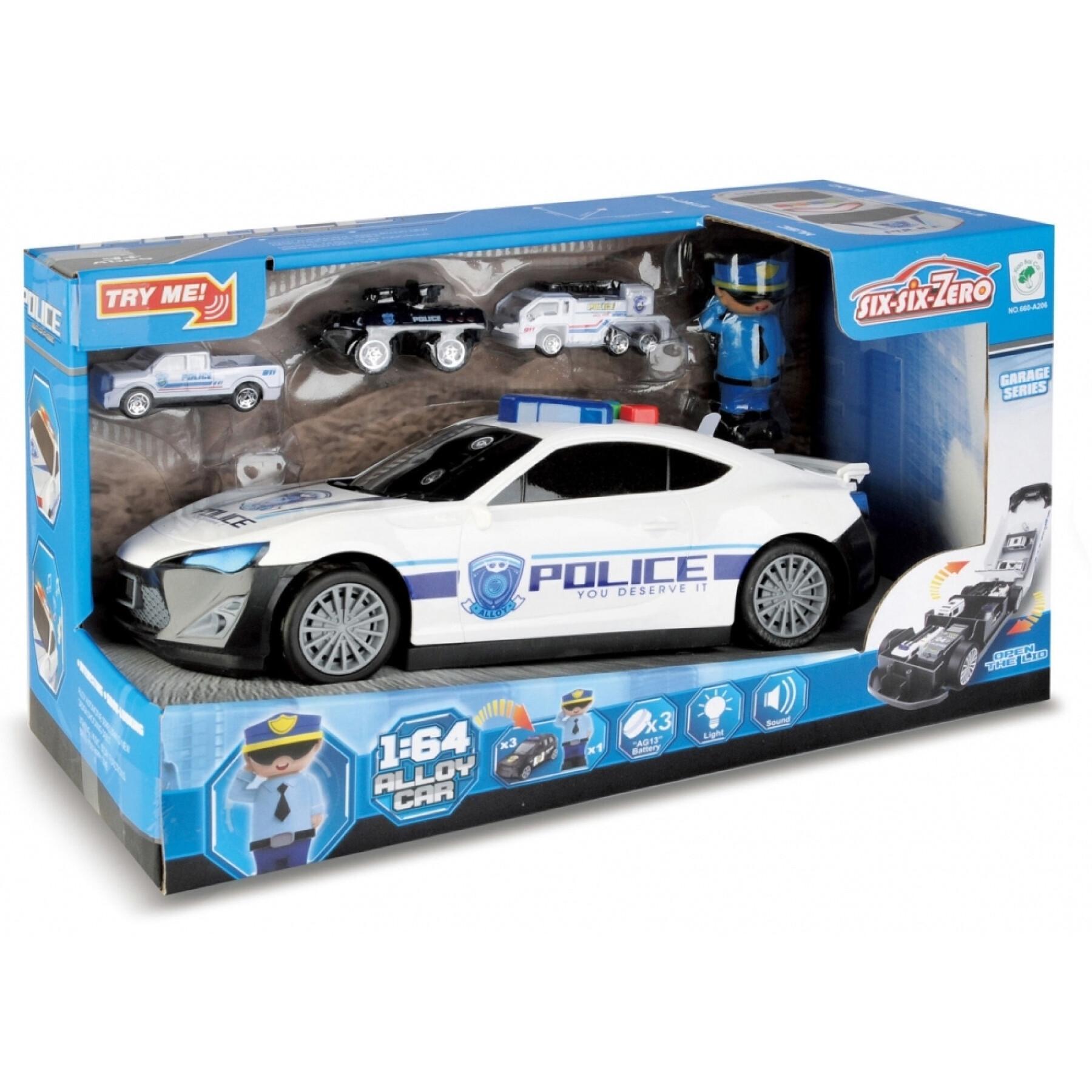 Politie auto licht-are Six Six Zero Guarda Che