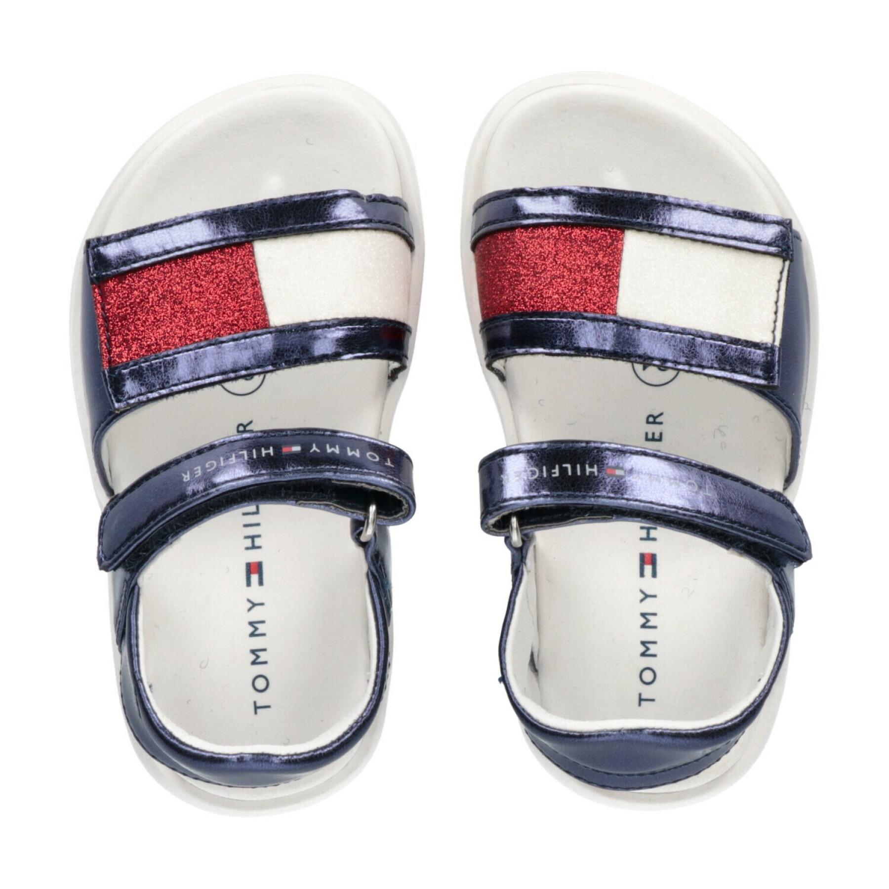 Klittenband sandalen voor babymeisjes Tommy Hilfiger