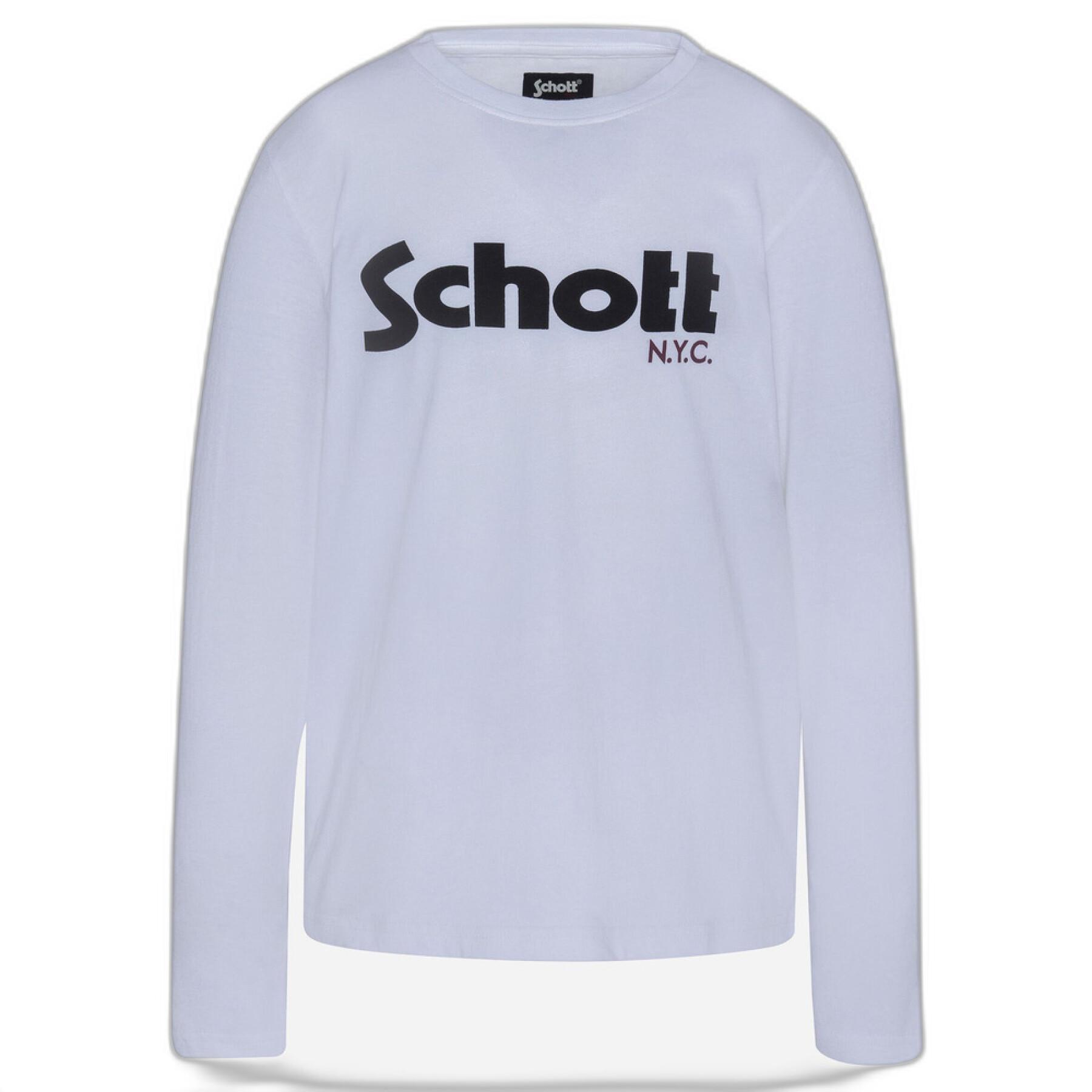 Kinder-T-shirt met lange mouwen Schott