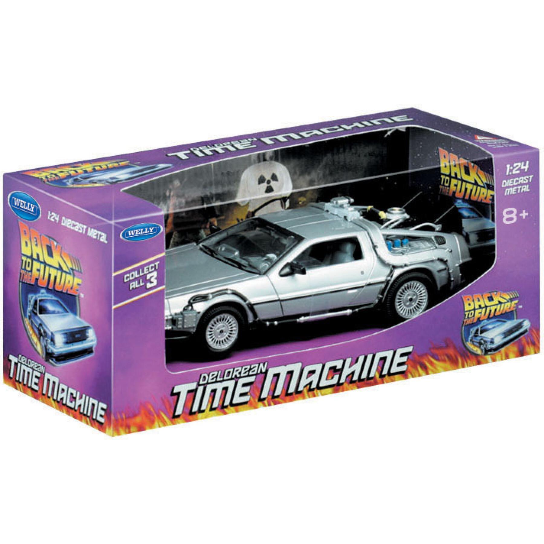 Back to the Future 1 voertuig - schaal 1/24 Welly Die