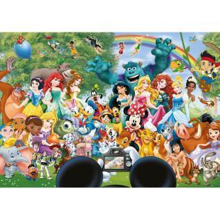 1000 stukjes puzzel Disney Mundo