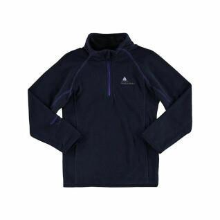 Microfleece sweatshirt met halve rits voor meisjes Peak Mountain Gafine