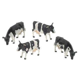 Beeldje - gefrituurde koeien Britains Farm Toys (x4)