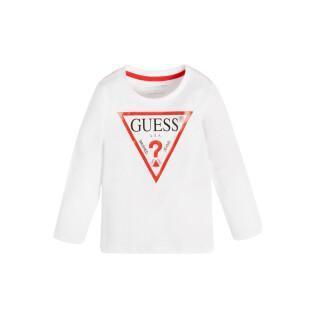 T-shirt met lange mouwen voor babyjongens Guess Core