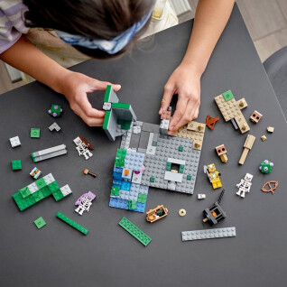 Skelet kerker bouw spellen Lego Minecraft