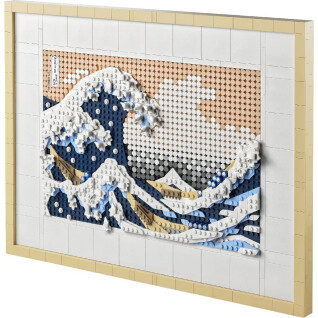 La grande vague bouwpakket Lego Hokusai