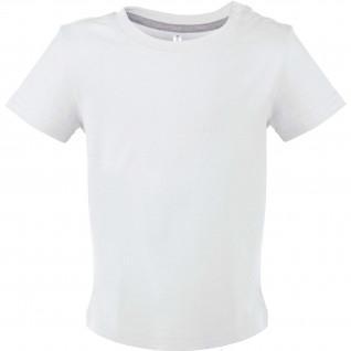 Baby-T-shirt met korte mouwen Kariban blanc