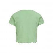 Meisjes-T-shirt Only kids manches courtes Col rond Nella