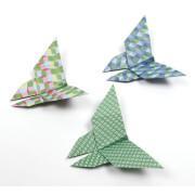 60 origamivellen Avenue Mandarine Geometric 20 x 20 cm, 70g