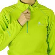 Microfleece sweatshirt met halve rits voor meisjes Peak Mountain Fafine