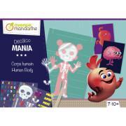 Creatieve doos - poppen om te bouwen - decalco mania Avenue Mandarine